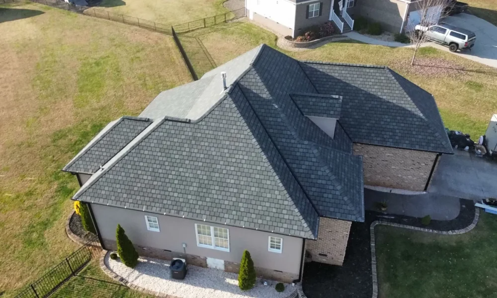 new residential roof