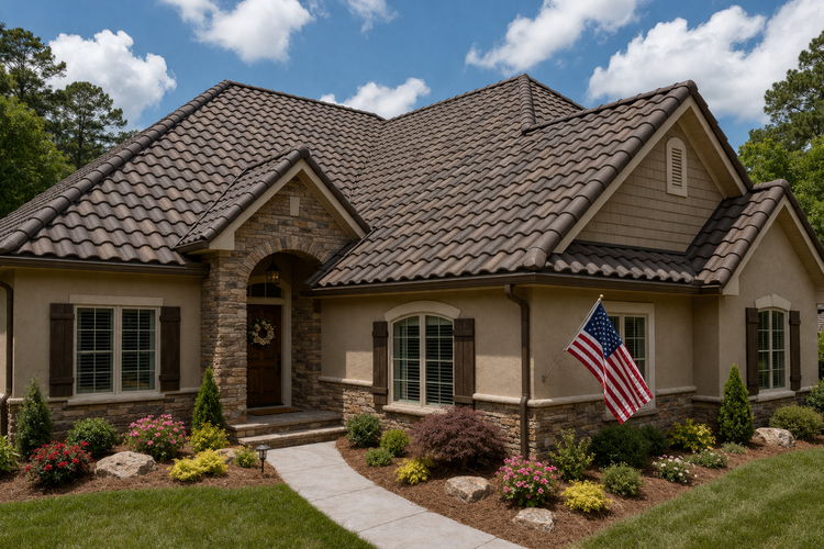synthetic tile roofing