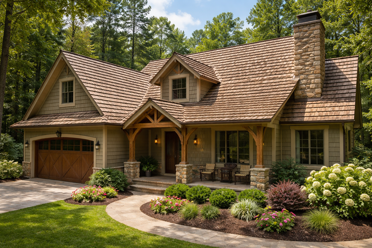 wood shake roofing